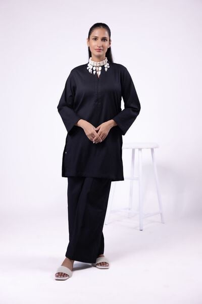 Dyed | Ripple Crinkle | Kurta | AED 50.00