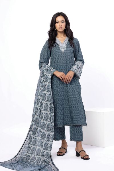 Embroidered | Cotton | Fabrics 3 Piece | AED 84.00