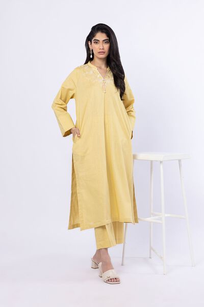 Embroidered | Linen Cotton | Kurta | AED 120.00