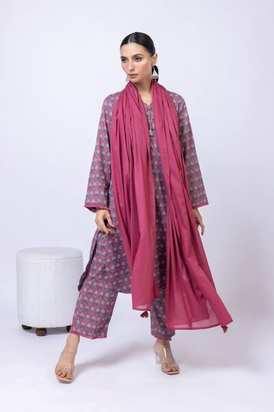 Printed | Cotton Dobby | Pants | AED 60.00