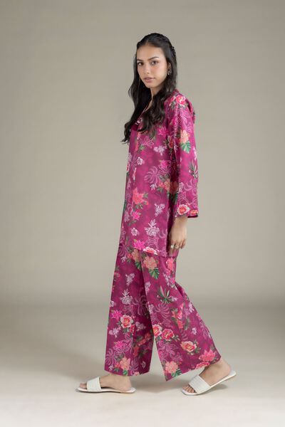 Printed | Cotton Dobby | Pants | AED 60.00