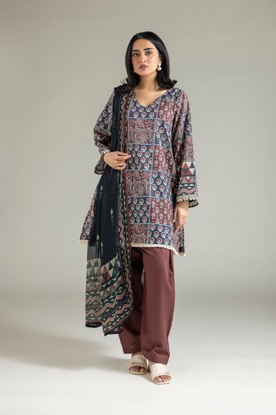 Embroidered | Lawn | Lawn Tailored Suit | AED 75.00