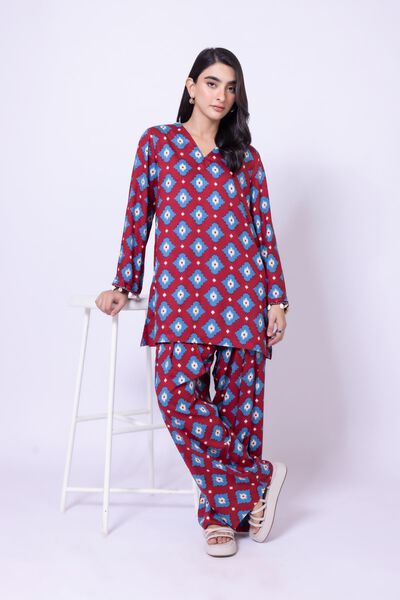 Printed | Viscose Silk | Kurta | AED 80.00