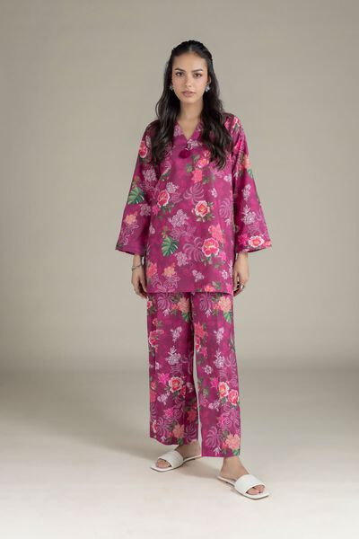 Printed | Cotton Dobby | Pants | AED 60.00