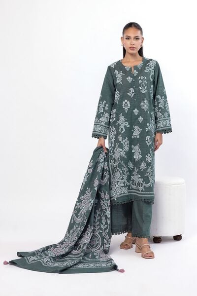 Printed |Light Khaddar | Fabrics 3 Piece | AED 70.00