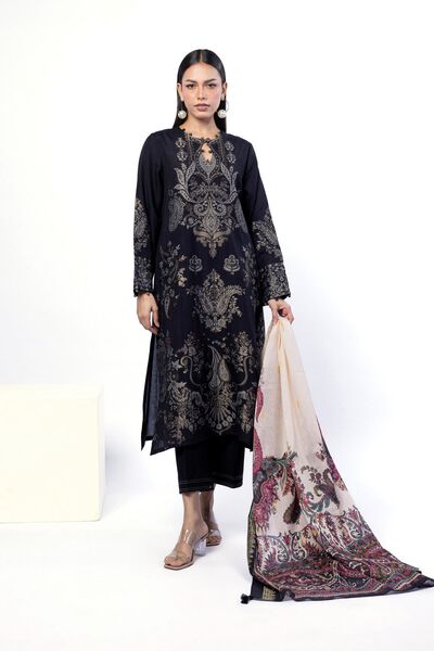 Dyed | Jacquard | Fabrics 3 Piece | AED 180.00