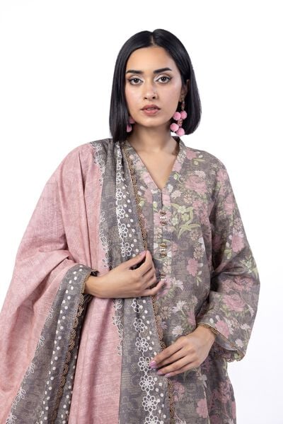 Printed | Light Khaddar | Fabrics 3 Piece | AED 120.00