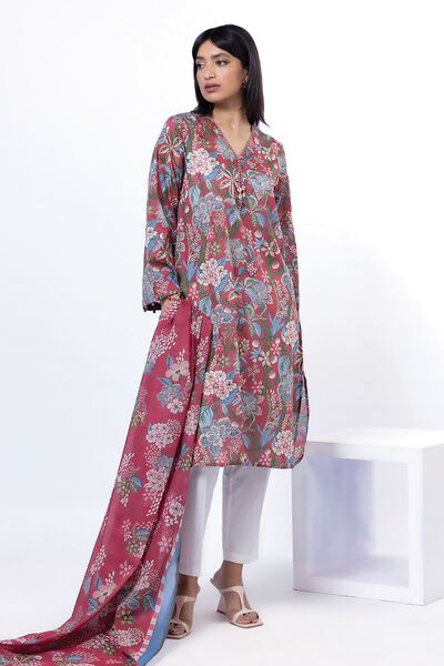 Printed | Lawn | Fabrics 2 Piece | Top and Dupatta | AED 100.00