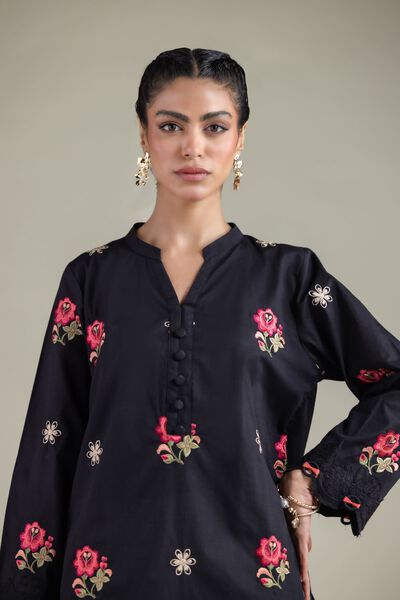 Embroidered | Textured Cotton | Kurta | AED 180.00