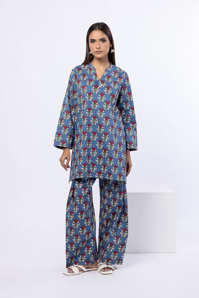 Printed | Crosshatch Poplin | Kurta | AED 100.00