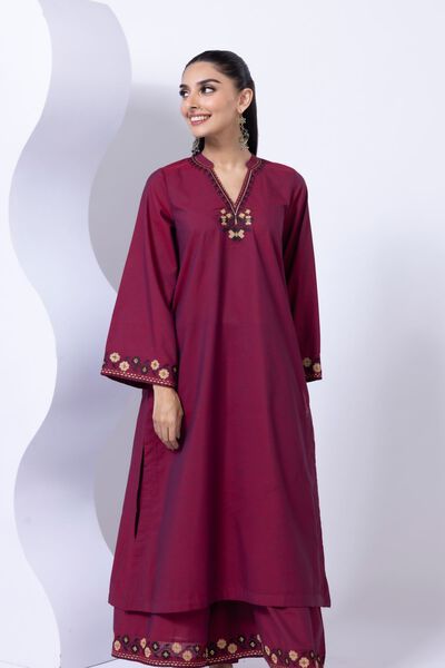 Embroidered | Chambray | Kurta | AED 120.00