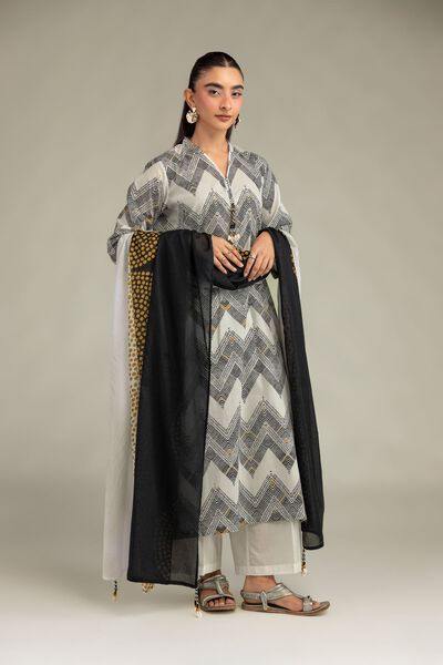Printed | Cambric | Kurta | AED 150.00