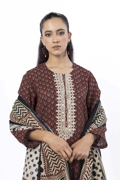 Embroidered | Light Khaddar | Fabrics 3 Piece | AED 140.00