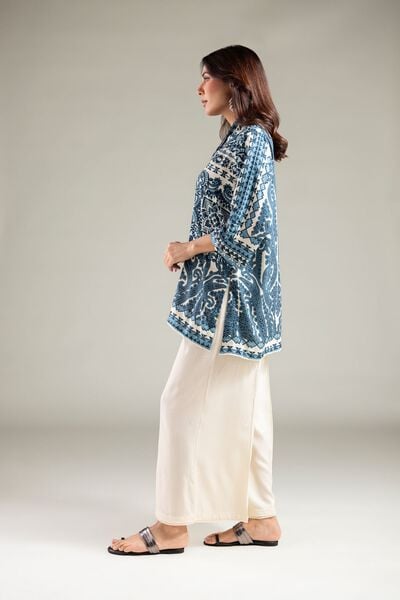 Printed | Viscose | Relaxed Solid Pants | AED 100.00