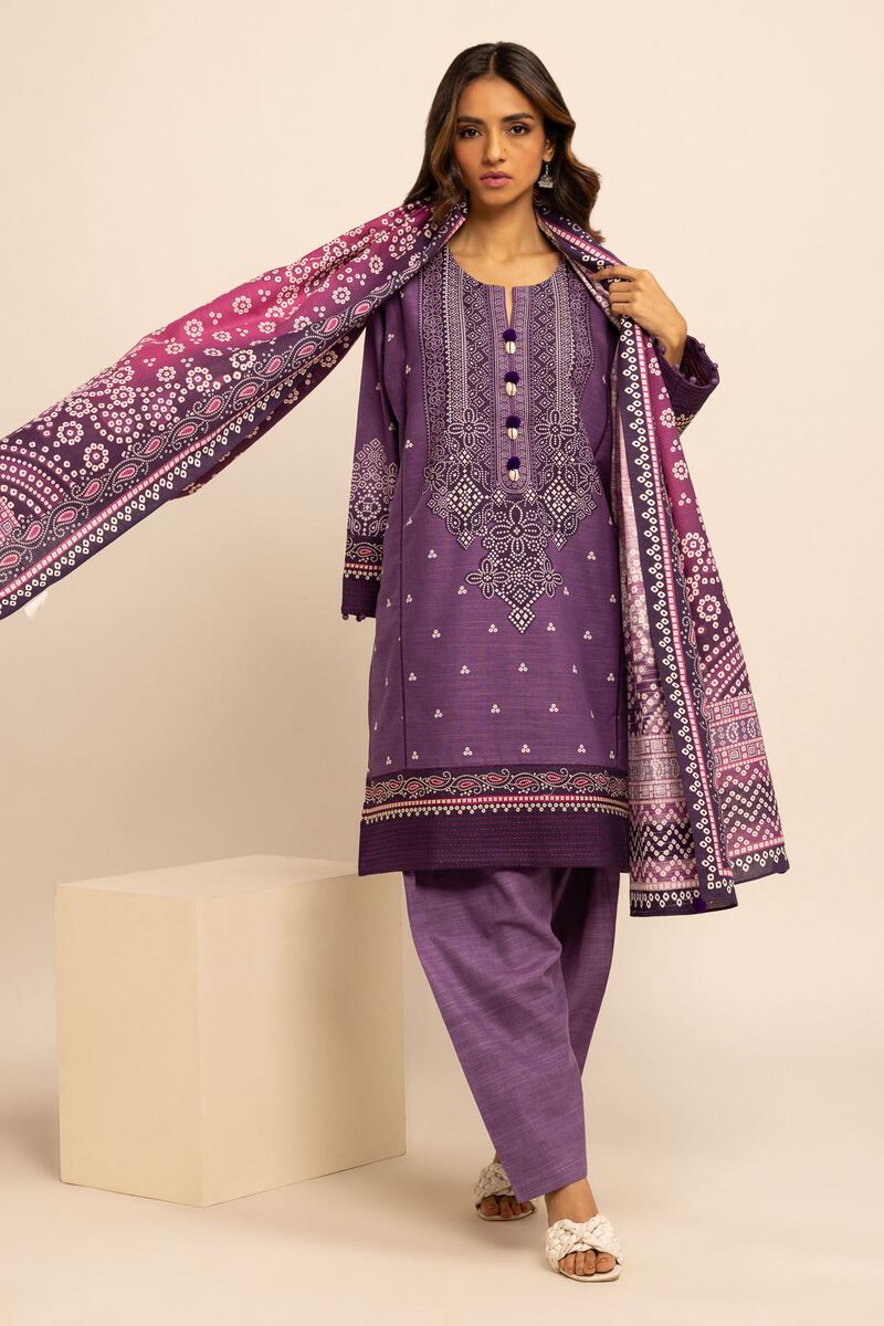 Embroidered | Khaddar | Fabrics 3 Piece | null