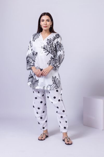 Printed | Dobby | Pants | AED 18.00
