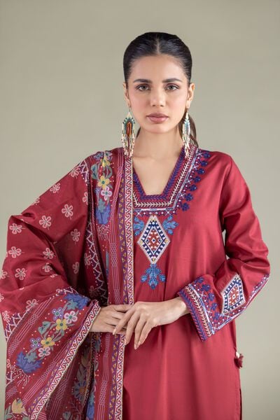 Embroidered | Cambric | Kurta | AED 130.00