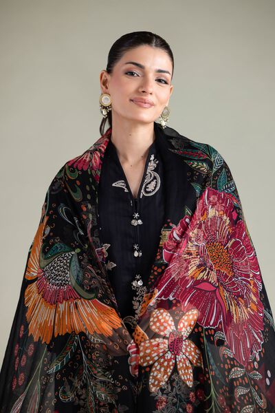 Embroidered | Chiffon | Dupatta | AED 100.00