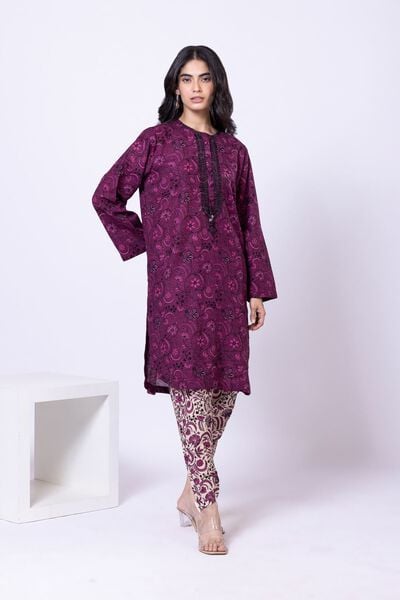 Embroidered | Textured Cotton | Kurta | AED 120.00
