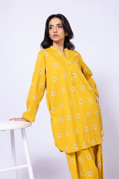 Printed | Cotton Crinkle | Kurta | AED 100.00