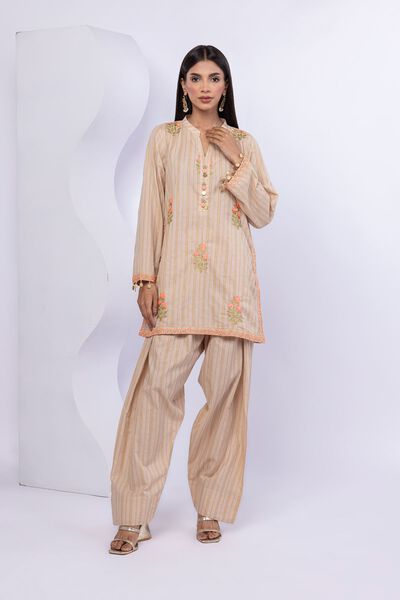 Dyed | Lurex Stripes | Pants | AED 72.00