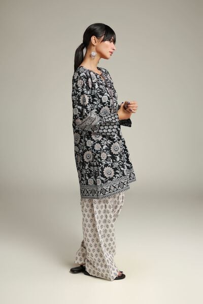 Printed | Cambric | Cambric Farshi Shalwar | AED 100.00