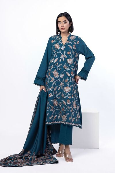 Embroidered | Khaddar | Fabrics 3 Piece | AED 260.00