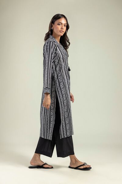 Printed | Cambric | Black Cambric Pants | AED 130.00
