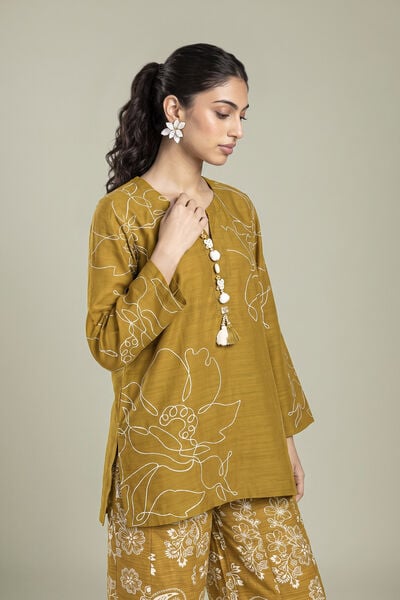 Embroidered | Light Khaddar | Kurta | AED 180.00