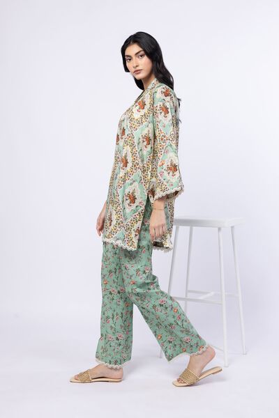 Printed | Cambric | Pants | AED 48.00