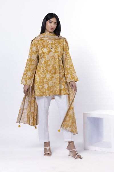 Printed | Lawn | Fabrics 2 Piece | Top and Dupatta | AED 100.00
