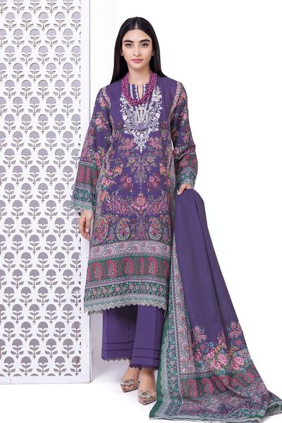 Khaddar | Embroidered | Fabrics 3 Piece | AED 140.00