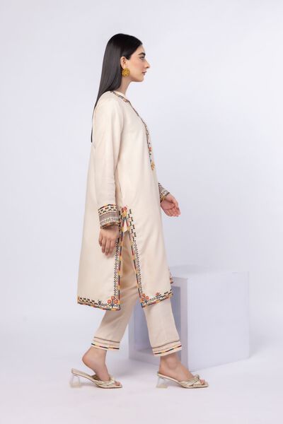 Embroidered | Russian Raw Silk | Pants | AED 27.60