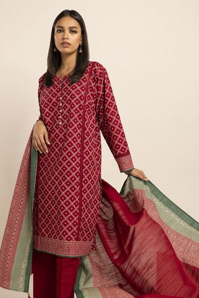 Fabrics 3 Piece, RED, hi-res