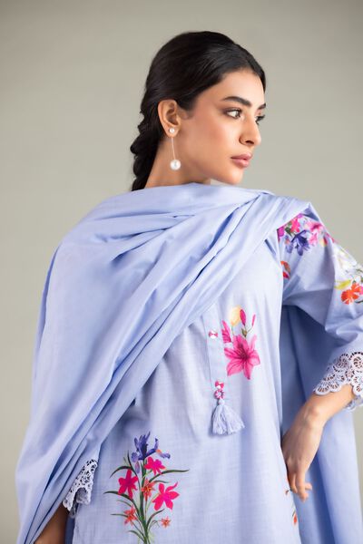 Dyed | Textured Lawn | Dupatta | AED 80.00