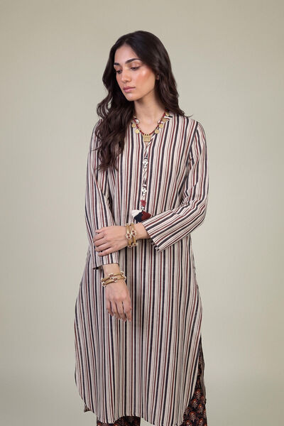 Printed | Light Khaddar | Light Khaddar Kurta | AED 150.00