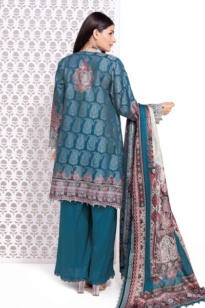 Jacquard | Embroidered | Fabrics 3 Piece | AED 90.00