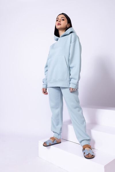 Dyed | Cotton Polyester Fleece | Trousers | AED 21.60