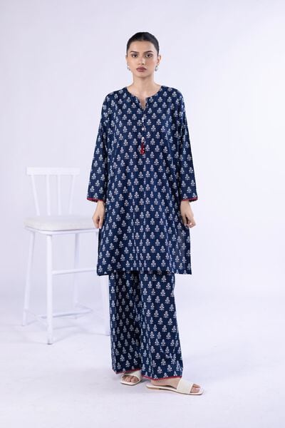 Printed | Crosshatch Poplin | Kurta | AED 100.00
