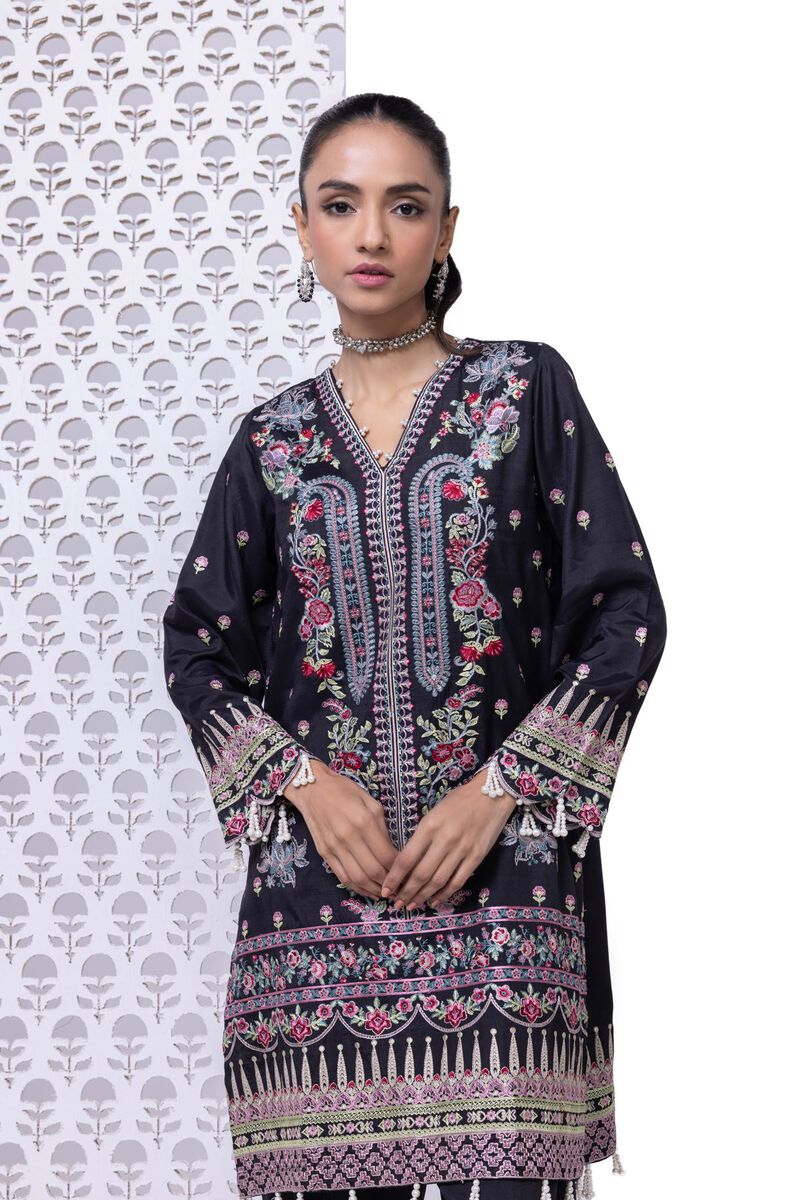 Embroidered | Raw Silk | Kurta | null