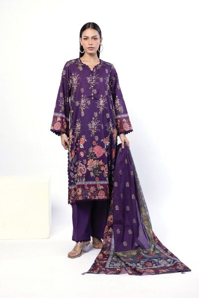 Printed | Jacquard | Fabrics 3 Piece | AED 180.00