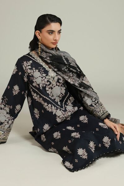 Embroidered | Cambric | Tailored 3-piece Cambric | AED 350.00