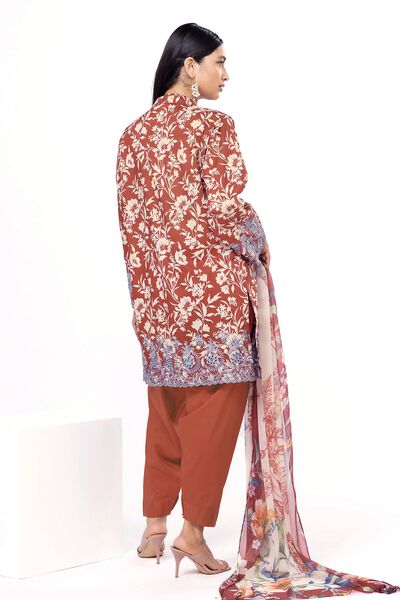 Embroidered | Cambric | Fabrics 3 Piece | AED 110.00