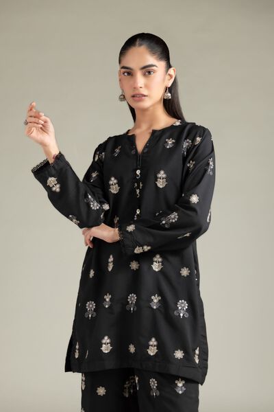 Embroidered | Blended Cambric | Kurta | AED 78.00