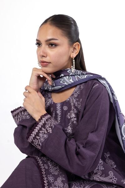 Embroidered | Khaddar | Fabrics 3 Piece | AED 200.00