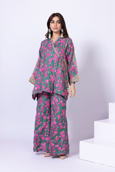 Embroidered | Russian Raw Silk | Kurta | AED 96.00