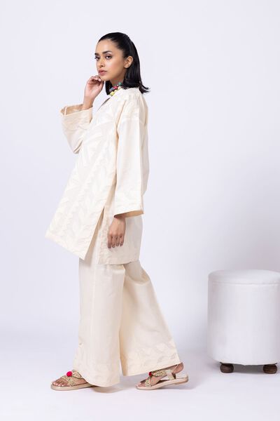 Embroidered | Cotton Dobby | Pants | AED 100.00