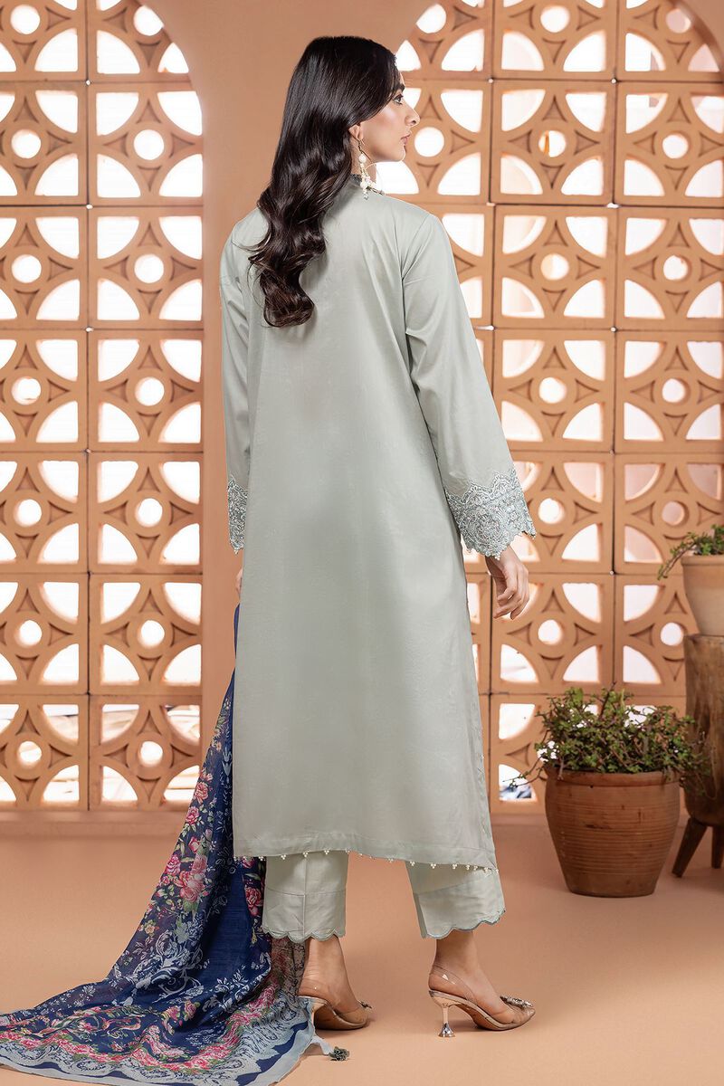 Embroidered | Cambric | Tailored 3 Piece | null