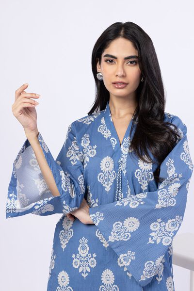 Printed | Ripple Crinkle | 2 Piece Co-ord Set | AED 172.00