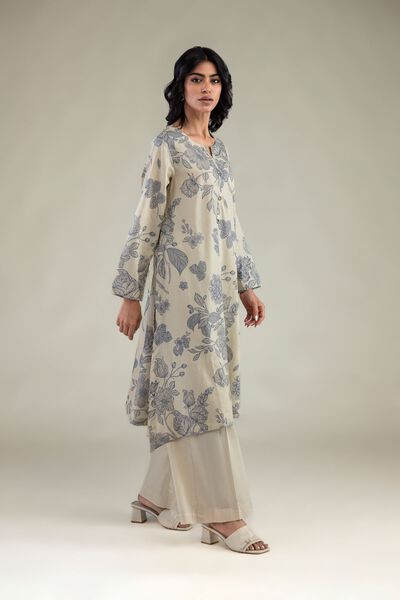 Embroidered | Cambric | Pants | AED 130.00
